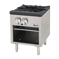 Migali C-SPS-1-18 2 Burner Stock Pot Range, Natural Gas