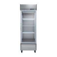 MoTak MER23-GD-A 27" One Section Reach In Refrigerator, 1 Right Hinge Glass Door, 115v, 5O7O...