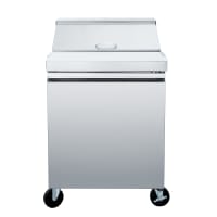 MoTak MEST-27-A 27 3/4" Sandwich/Salad Prep Table w/ Refrigerated Base, 115v (5O7O Series)