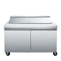 MoTak MEST-60-A 60 1/4" Sandwich/Salad Prep Table w/ Refrigerated Base, 115v (5O7O Series)