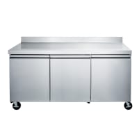 MoTak MEWF-72-A 71 3/4" Worktop Freezer w/ (3) Sections & (3) Doors, 115v (5O7O Series)