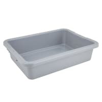 Rubbermaid FG334900GRAY Bus Box - 20" x 15" x 5", Gray