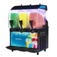 Crathco I-PRO 3E W/LIGHT 24" I-PRO Frozen Drink Machine w/ Triple 2 9/10 gal Bowls - 115v