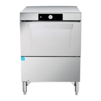 Hobart LXGNR-2 High Temp Undercounter Glass Washer w/ 30 Racks/hr Capacity - Built-in Booster, 12...