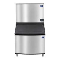 Manitowoc Ice IYT1500A/D970 1660 lb Indigo NXT™ Half Cube Ice Machine w/ Bin - 882 lb Storage, Air Cooled, 208-230v