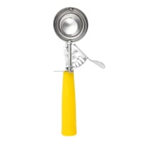 Winco ICD-20 Yellow #20 Disher - 2 oz