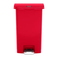 Rubbermaid 1883570 24 gal Rectangle Slim Trash Can, 22 2/5"L x 13 9/10"W x 32 1/2"...