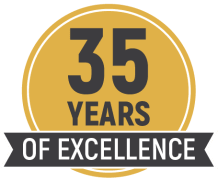 30 Years of Excellence Badge