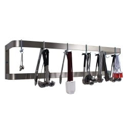 Advance Tabco SW-108 108" Wall-Mount Pot Rack w/ (18) Double Hooks, Stai... Replacement Image