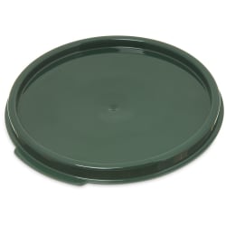 Carlisle Food Storage Lid, for 2 & 4 qt Containers, Round, Forest Green (... Replacement Image
