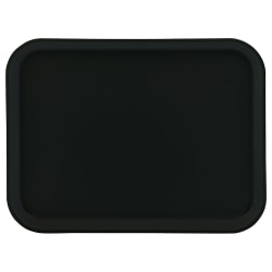 Carlisle Fiberglass Cafeteria Tray - 13 3/4"L x 10 3/5" W, Black (1... Replacement Image