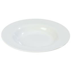 Carlisle 20 oz Round Melamine Salad/Pasta Bowl, White (3303002) Replacement Image