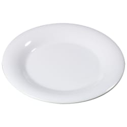 Carlisle 10 1/2" Round Melamine Dinner Plate, White (3301002) Replacement Image