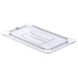 Carlisle Universal 1/4 Size Food Pan Solid Lid - Clear (10290U07) Replacement Image