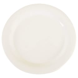 Carlisle 10 1/2" Round Melamine Dinner Plate, White (3300202) Replacement Image