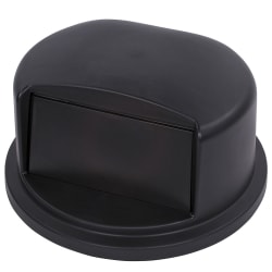 Carlisle Round Dome Trash Can Lid - Plastic, Black (34103403) Replacement Image