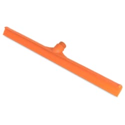 Carlisle 24" Floor Squeegee Head - Straight, Foam Rubber Blade, Orange (... Replacement Image