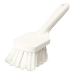 Carlisle 8" Utility Kitchen Brush - Angled, Poly, White (4054500) Replacement Image