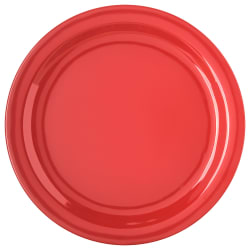 Carlisle 10 1/4" Round Melamine Dinner Plate, Red (4350005) Replacement Image