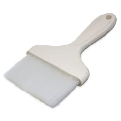 Carlisle 4" Pastry Brush - Nylon/Plastic, White (4039302) Replacement Image
