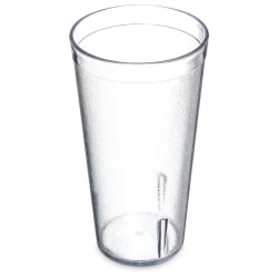 Carlisle 20 oz Clear Textured Plastic Tumbler (5220-207) Replacement Image