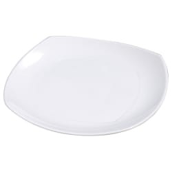 Carlisle 11 1/2" Square Melamine Dinner Plate, White (4330402) Replacement Image