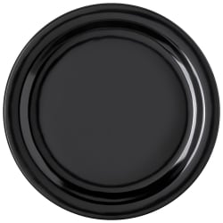 Carlisle 10 1/4" Round Melamine Dinner Plate, Black (4350003) Replacement Image