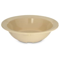 Carlisle 4 3/4 oz Round Melamine Fruit Bowl, Tan (4353125) Replacement Image