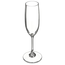 Carlisle 6 oz Champagne Flute - Polycarbonate, Clear (564407) Replacement Image