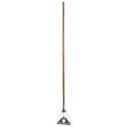 Carlisle 63" Quick-Change Mop Handle - Metal Head, Wood Handle (4034000) Replacement Image