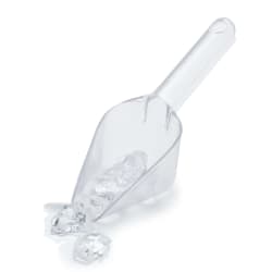 Carlisle 6 oz Ice Scoop, Polycarbonate, Clear (430607) Replacement Image