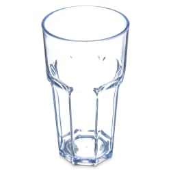 Carlisle 22 oz Clear Faceted Plastic Tumbler (582207) Replacement Image