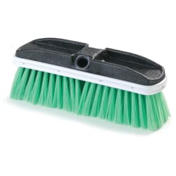 Carlisle 10" Truck Wash Brush - Plastic/Nylex, Green (3646875) Replacement Image
