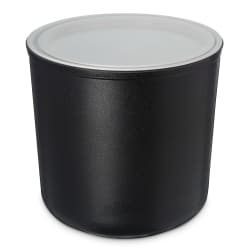 Carlisle 2 qt Coldmaster® Salad Crock - Polypropylene, Black (CM103003) Replacement Image