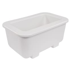 Carlisle Third Size Food Pan Holder - Plastic, White (CM104502) Replacement Image