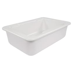 Carlisle Full Size Coldpan - 6" D, Refrigerant Gel Insulated, White (CM1... Replacement Image