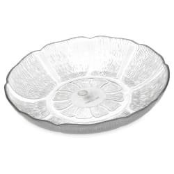 Carlisle 8" Round Plastic Salad Plate, Clear (690707) Replacement Image