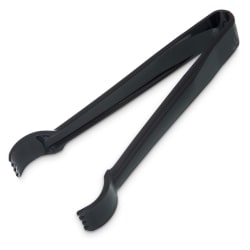 Carlisle 6"L Plastic Pom Tongs, Black (480603) Replacement Image