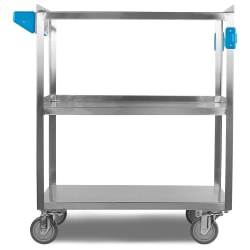 Carlisle 3 Level Stainless Utility Cart w/ 500 lb Capacity, Flat Ledges (UC50... Replacement Image