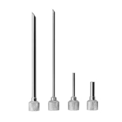 iSi 2718 Injector Tips w/ 2 Short & 2 Long, Stainless Replacement Image