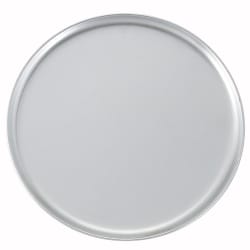 Winco APZC-9 9" Round Coupe Pizza Pan, Aluminum Replacement Image