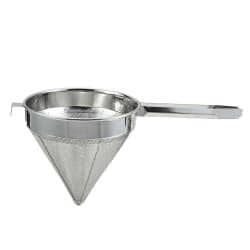 Winco CCS-12F 12" Fine China Cap Strainer, Stainless Replacement Image