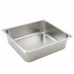 Winco SPTT4 Two Third Size Steam Pan, Stainless Replacement Image