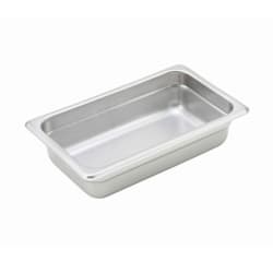 Winco SPJH-402 Quarter Size Steam Pan, Stainless Replacement Image