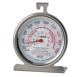 Winco TMT-OV3 3" Dial Type Oven Thermometer, Temp Range 50 to 500 F Replacement Image