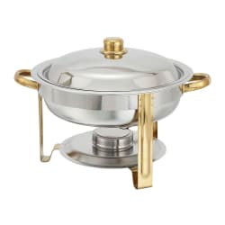 Winco 203 Round Chafer w/ Lift-off Lid & Chafing Fuel Heat Replacement Image