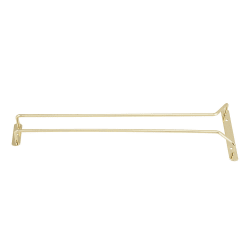 Winco GH-16 16" Wire Glass Hanger, Brass Plated Replacement Image