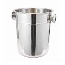 Winco WB-8 10 7/8" Wine Bucket - Stainless Steel, Mirror Finish Replacement Image