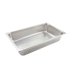 Winco SPFP4 Full Size Steam Pan, Stainless Replacement Image