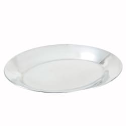 Winco APL-12 12" Oval Sizzling Platter, Aluminum Replacement Image
